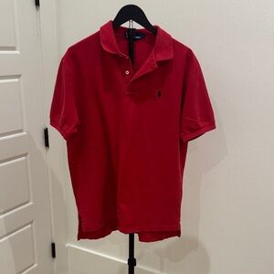Ralph Lauren Classic Red Polo Shirt